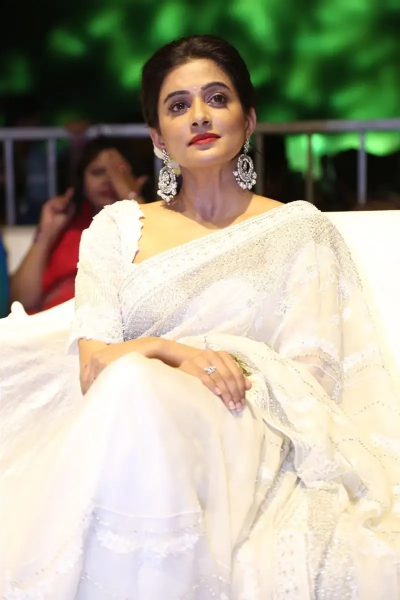 INDIAN ACTRESS PRIYAMANI IN WHITE SAREE AT CUSTODY MOVIE RELEASE EVENT 10